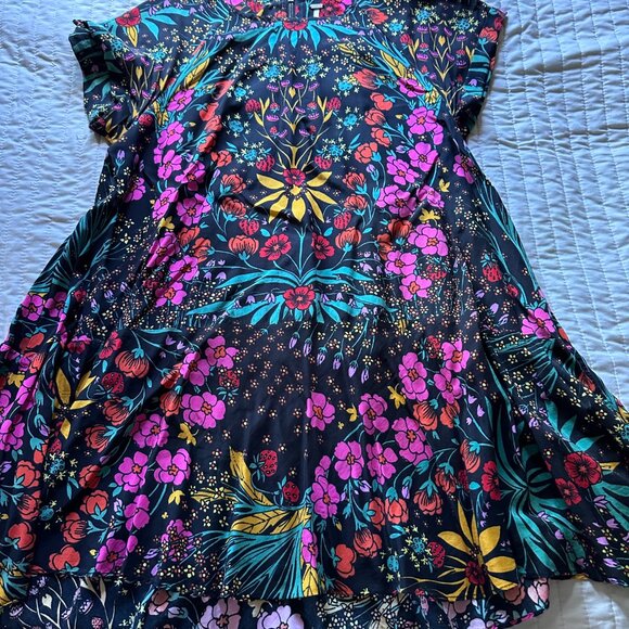 Free People Strawberry Fields Mini Tunic Dress Size S - Picture 6 of 11